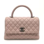 Chanel Vintage Pre-owned Laeder chanel-vskor Pink, Dam