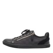 Louis Vuitton Vintage Pre-owned Laeder sneakers Black, Herr