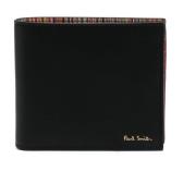 PS By Paul Smith Svarta Bifold Plånböcker Black, Herr