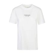 Calvin Klein Vita T-shirts och Polos White, Dam