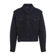 Givenchy Indigo Blue Denim Jacket Blue, Herr