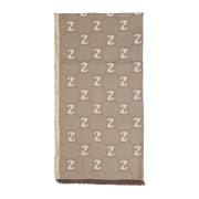 Gucci Ljusbrun Shawl Paw Brown, Dam