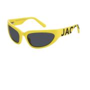 Marc Jacobs Stiliga solglasögon med spegelglas Yellow, Unisex