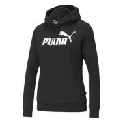 PUMA Essentials Logo Hoodie Black, Dam