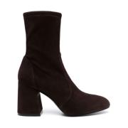 Stuart Weitzman Bruna Ankelboots för Kvinnor Brown, Dam