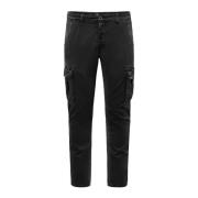 BomBoogie Slim Fit Cargo Byxor Black, Herr