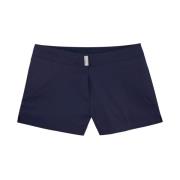 Vilebrequin Solid Stretch Badshorts Dam Blue, Dam