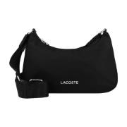 Lacoste Stilren Axelväska Svart Black, Dam