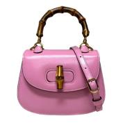 Gucci Vintage Pre-owned Canvas gucci-vskor Pink, Dam