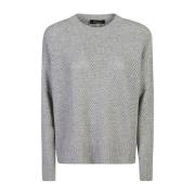 Fabiana Filippi Grå Sweatshirt Aw24 Damkläder Gray, Dam