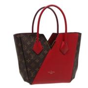 Louis Vuitton Vintage Pre-owned Canvas handvskor Red, Dam