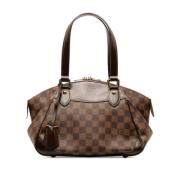 Louis Vuitton Vintage Pre-owned Canvas handvskor Brown, Dam