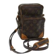 Louis Vuitton Vintage Pre-owned Canvas louis-vuitton-vskor Brown, Dam