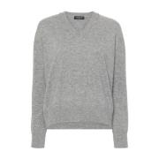 Fabiana Filippi Grå Sweatshirt Aw24 Damkläder Gray, Dam