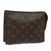 Louis Vuitton Vintage Pre-owned Canvas necessrer Brown, Dam