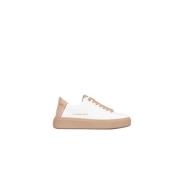 Alexander Smith London Kvinna Vit Naken Sneakers White, Dam