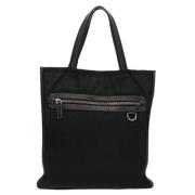 Prada Vintage Pre-owned Nylon totevskor Black, Dam