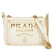 Prada Vintage Pre-owned Laeder prada-vskor White, Dam