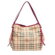 Burberry Vintage Pre-owned Laeder totevskor Pink, Dam