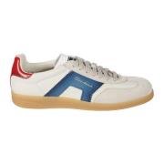 Santoni Låga Sneakers för Sport White, Herr