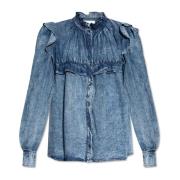 Isabel Marant Étoile `Idety` Skjorta Blue, Dam