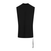 Rick Owens Svart T-shirt för män Black, Herr