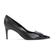 Sergio Rossi Svarta Pumps Klack 7,5cm Black, Dam