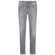 PT Torino Ljusgrå Jeans Aw24 Gray, Herr