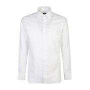 Barba Vita Skjortor för Män Aw24 White, Herr