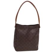 Louis Vuitton Vintage Pre-owned Canvas handvskor Brown, Dam