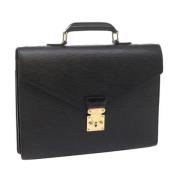 Louis Vuitton Vintage Pre-owned Laeder portfljer Black, Dam