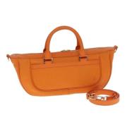 Louis Vuitton Vintage Pre-owned Laeder handvskor Orange, Dam