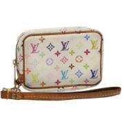 Louis Vuitton Vintage Pre-owned Canvas necessrer White, Dam