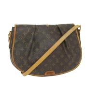 Louis Vuitton Vintage Pre-owned Canvas louis-vuitton-vskor Brown, Dam