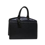 Louis Vuitton Vintage Pre-owned Laeder handvskor Black, Dam