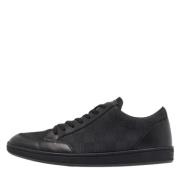 Louis Vuitton Vintage Pre-owned Laeder sneakers Black, Herr