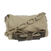 Chloé Pre-owned Pre-owned Laeder axelremsvskor Beige, Dam