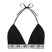 Chiara Ferragni Collection Stilren Bikini Topp Black, Dam