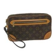 Louis Vuitton Vintage Pre-owned Canvas kuvertvskor Brown, Dam