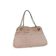 Gucci Vintage Pre-owned Canvas gucci-vskor Pink, Dam