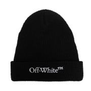 Off White Keps med logotyp Black, Dam