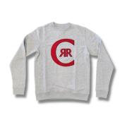 Cerruti 1881 Logo Sweatshirt - Grå Rund Hals Lång Ärm Gray, Herr