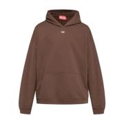 Diesel Brun Sweatshirt Aw24 Herrmode Brown, Herr