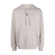 Diesel Grå Sweatshirt Aw24 Gray, Herr