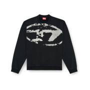 Diesel Chic Sweater Collection Black, Herr