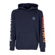 Element Navy Eclipse Hoodie Herr Sweatshirt Blue, Herr