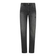 Givenchy Straight Fit Jeans Black, Herr