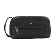 Hugo Boss Stilren Ray Washbag för Resan Black, Herr