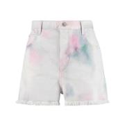 Isabel Marant Multifärgad Tie-Dye Frans Bomull Kjol Multicolor, Dam