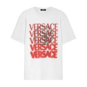 Versace Stiliga T-shirts och Polos White, Herr